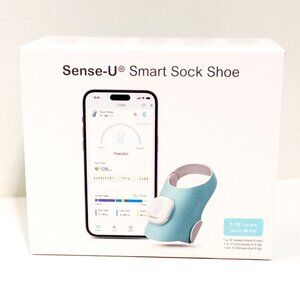 Sense-U Smart Sock Shoe Baby Monitor Infant Track Heart Rate Movement Like New
